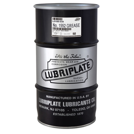 LUBRIPLATE No. 1552, ¼ Drum, Lithium Complex, Heavy Duty, Nlgi No. 2 And Nlgi Gc/Lb Certified L0166-039